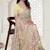 Yellow Elegant sequin embroidered work net saree for women