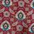 Premium embroidered unstitched viscose blouse fabric with floral & ornamental design