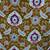 Premium embroidered unstitched viscose blouse fabric with floral & ornamental design