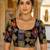 Women's viscose unstitched blouse fabric | ethnic printed pattern with embroidery & sequin work