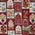 Embroidered sequence work viscose unstitched blouse fabric for women