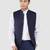 Mens blue nehru jacket