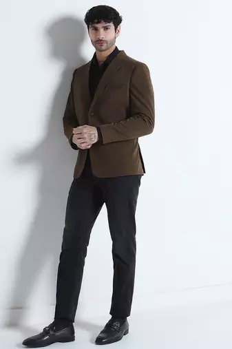 Mens brown corduroy blazer