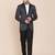 Mens grey shawl collar tuxedo suit