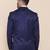 Mens blue shawl collar tuxedo suit