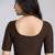 Cotton lycra stretchable comfy round neck half sleeves saree blouse readymade