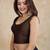 Cotton lycra stretchable comfy round neck sleeveless saree blouse readymade