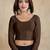 Cotton lycra stretchable comfy round neck elbow sleeves saree blouse readymade