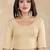 Pure cotton elastane stretchable half sleeve readymade blouse