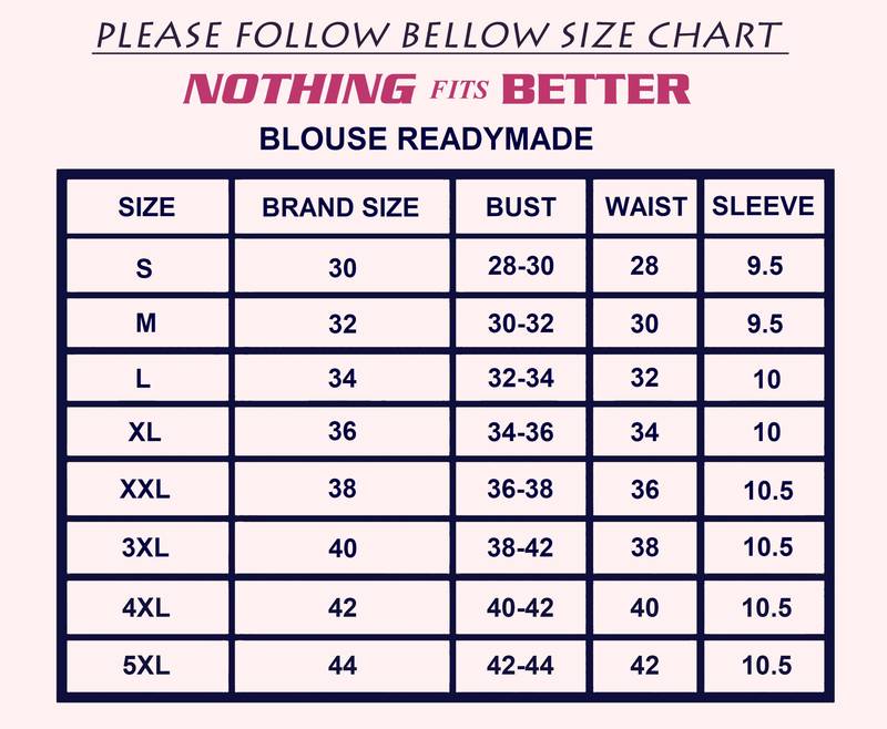 Pure cotton elastane stretchable half sleeve readymade blouse