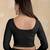 Pure cotton elastane stretchable elbow sleeve readymade blouse