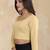Pure cotton elastane stretchable elbow sleeve readymade blouse