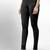 Black super combed cotton elastane stretch churidar length leggings & ultrasoft waistband