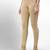 Beige super combed cotton elastane stretch churidar length leggings & ultrasoft waistband