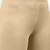 Beige super combed cotton elastane stretch churidar length leggings & ultrasoft waistband