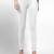 White super combed cotton elastane stretch churidar length leggings & ultrasoft waistband