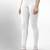 White super combed cotton elastane stretch churidar length leggings & ultrasoft waistband