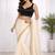 Women's black dhupion silk embroidery sequence work blouse choli stylish saree blouse