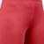 Red super combed cotton elastane stretch churidar length leggings & ultrasoft waistband