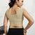 Polyester elastane zari stretchable sleeveless ready to wear blouse for women