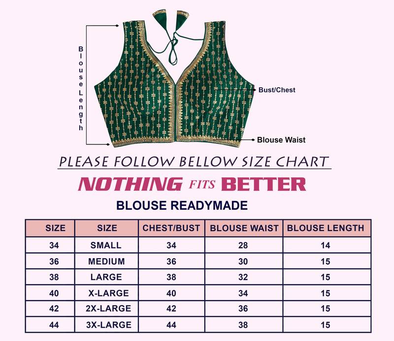 Women's white dhupion silk embroidery sequence work blouse choli stylish saree blouse