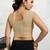 Polyester elastane zari stretchable sleeveless ready to wear blouse for women