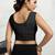 Polyester elastane zari stretchable sleeveless ready to wear blouse for women