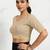 Polyester elastane zari stretchable half sleeve ready to wear blouse for women
