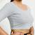 Polyester elastane zari stretchable half sleeve ready to wear blouse for women