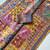 Yellow Color Printed With Hand Aari Work Jari Outing Work With Mirror Dola Silk Saree