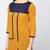 cotton color block straight kurta,mustard,(s,m,l,xl,2xl,3xl)