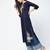 cotton straight kurta with patchwork ,blue,(s,m,l,xl,2xl,3xl)