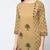 cotton block printed front slit kurta,beige,(s,m,l,xl,2xl,3xl)