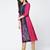 rayon block printed straight kurta,magenta,(s,m,l,xl,2xl,3xl)