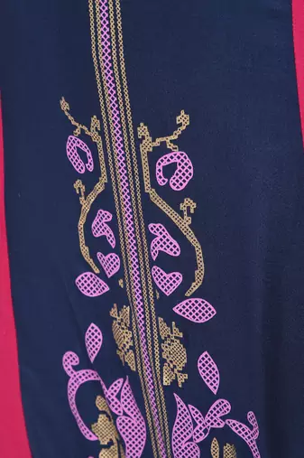 rayon block printed straight kurta,magenta,(s,m,l,xl,2xl,3xl)