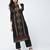cotton block printed straight kurta,black,(s,m,l,xl,2xl,3xl)