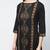 cotton block printed straight kurta,black,(s,m,l,xl,2xl,3xl)
