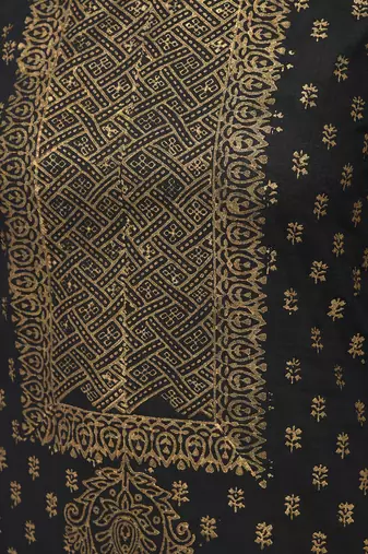 cotton block printed straight kurta,black,(s,m,l,xl,2xl,3xl)