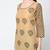 cotton block printed straight kurta,beige,(s,m,l,xl,2xl,3xl)