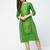 cotton block printed straight kurta,green,(s,m,l,xl,2xl,3xl)