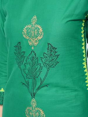 cotton block printed straight kurta,turquoise,(s,m,l,xl,2xl,3xl) 5