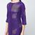 cotton foil printed straight kurta,purple,(s,m,l,xl,2xl,3xl)