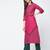 cotton block printed straight kurta,pink,(s,m,l,xl,2xl,3xl)
