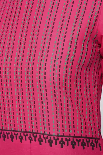 cotton block printed straight kurta,pink,(s,m,l,xl,2xl,3xl)