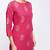 cotton block printed straight kurta,pink,(s,m,l,xl,2xl,3xl)