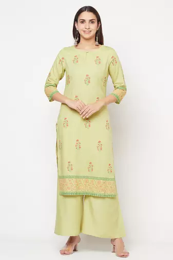 rayon screen print straight kurta,pista,(s,m,l,xl,2xl,3xl)