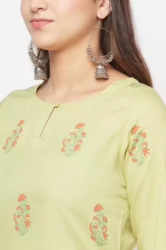 rayon screen print straight kurta,pista,(s,m,l,xl,2xl,3xl)