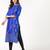 cotton block printed straight kurta,blue,(s,m,l,xl,2xl,3xl)
