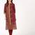 cotton block printed straight kurta,maroon,(s,m,l,xl,2xl,3xl)