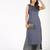 Rayon solid pintucks kurta with gold print palazzo set,grey,(s,m,l,xl,2xl,3xl)